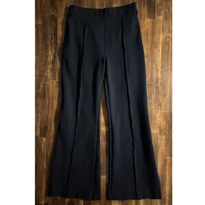 Spanx Medium Petite Ponte Flare Pant Perfect Supersmooth High Rise Pull On